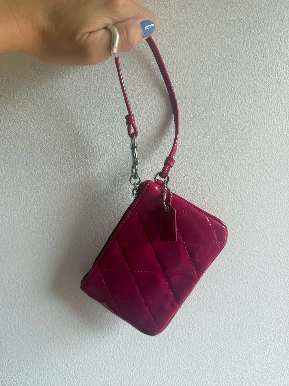 Vintage NWOT Coach Poppy Collection Fuchsia Wallet